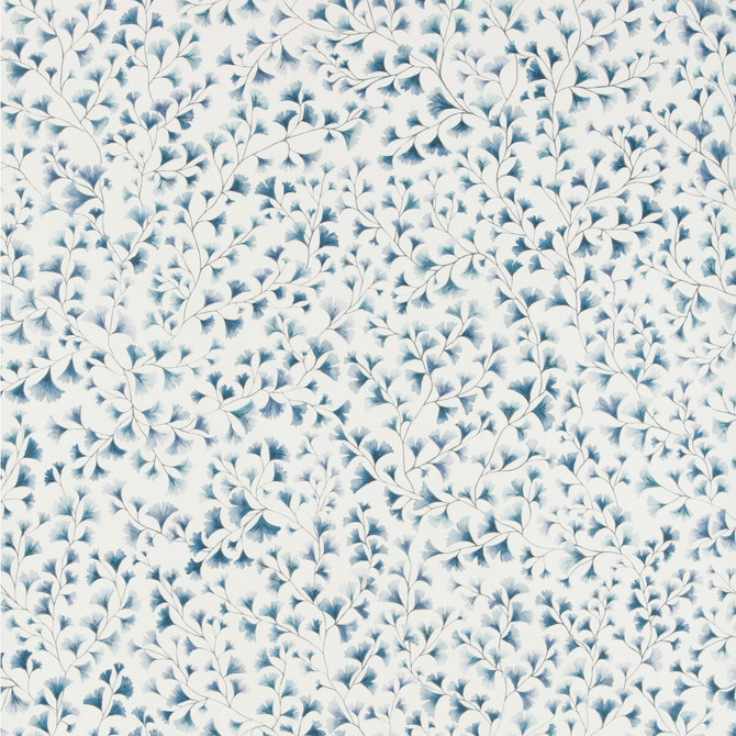 Maidenhair China Blue by Cole & Son Designer Wallcovering COLE & SON BOTANICAL BOTANICA PAPER - 100% United Kingdom - Horizontal: - and Vertical: 20.5 20.5 - Swanky Fabrics -