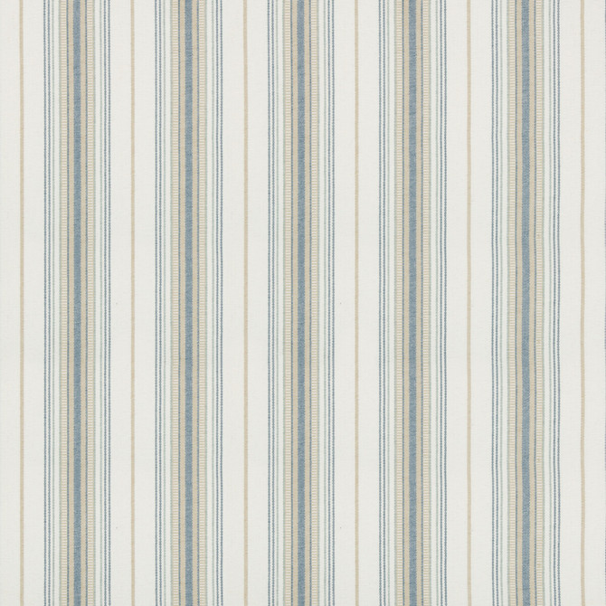 Cassis Stripe Aqua by Lee Jofa Designer Fabric SUZANNE KASLER THE RIVIERA COLLECTION COTTON - 100% India HEAVY Horizontal: 4.8 and Vertical: 0 53 - Swanky Fabrics -