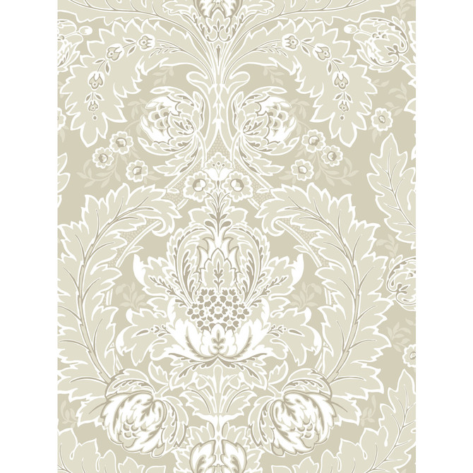 Coleridge Linen And White by Cole & Son Designer Wallcovering COLE & SON ALBEMARLE PAPER - 100% United Kingdom Horizontal: and Vertical: 27.58 21 - Swanky Fabrics -