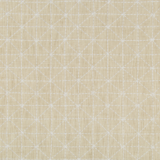 Appointed Papyrus by Kravet Design Designer Fabric NATE BERKUS WELL-TRAVELED POLYESTER - 42%;COTTON - 20%;LINEN - 19%;VISCOSE - 19% India Horizontal: 2.76 and Vertical: 2.76 50 - Swanky Fabrics -