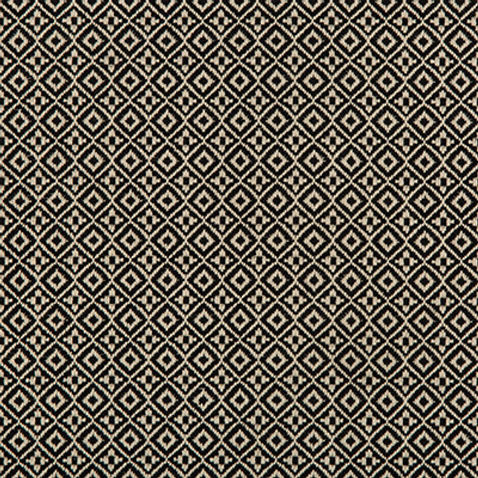 Attribute Grid Nero by Kravet Design Designer Fabric