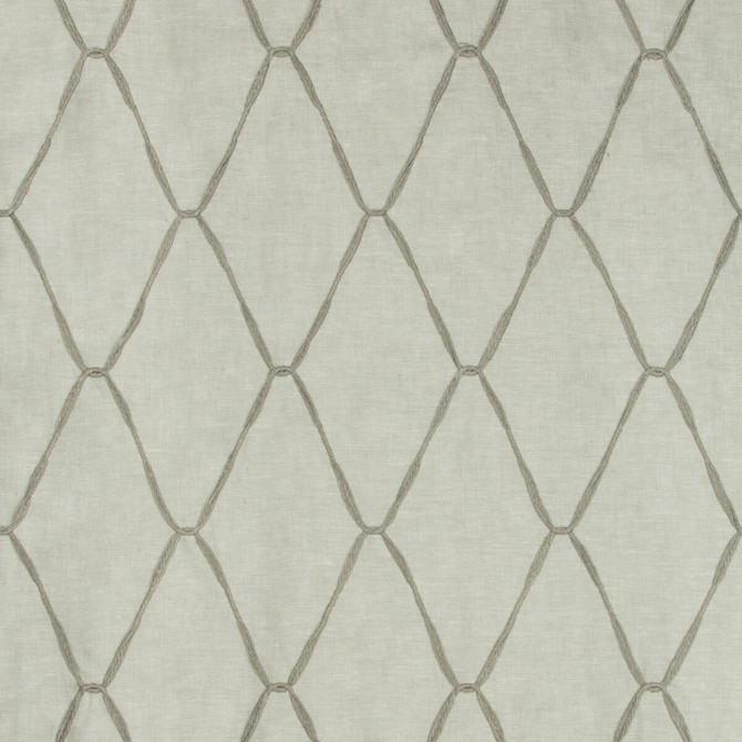 Looped Ribbons Mist by Kravet Couture Designer Fabric SUE FIRESTONE MALIBU LINEN - 100% Turkey Horizontal: 10.5 and Vertical: 6 98 - Swanky Fabrics -