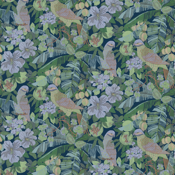 Morris Original by Gaston Y Daniela Designer Fabric GASTON LIBRERIA COTTON - 66%;VISCOSE - 31%;POLYESTER - 3% Italy HEAVY Horizontal: 26.39 and Vertical: 27.18 53 - Swanky Fabrics -