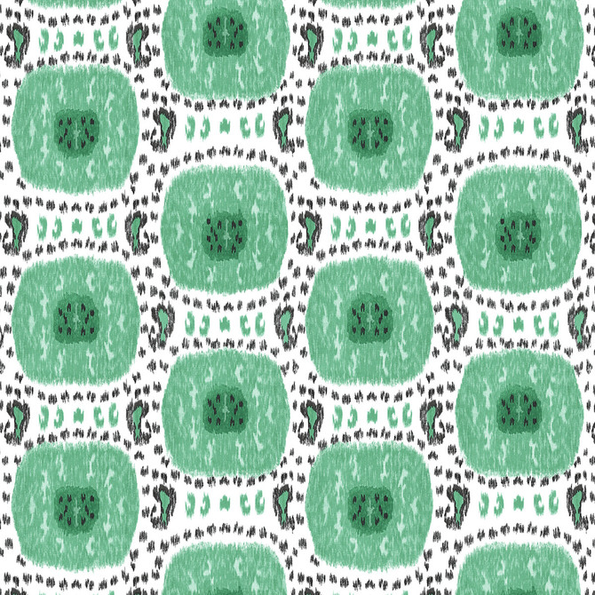 Gran Sol Verde by Gaston Y Daniela Designer Fabric GASTON LIBRERIA VISCOSE - 80%;LINEN - 20% Italy HEAVY Horizontal: 26 and Vertical: 35.46 52.4 - Swanky Fabrics -