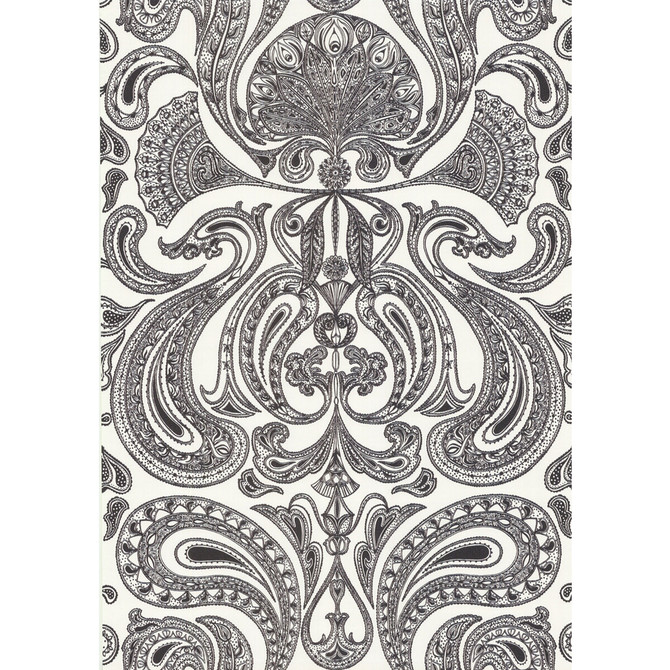 Malabar White/B by Cole & Son Designer Wallcovering COLE & SON NEW CONTEMPORARY PAPER - 100% United Kingdom - Horizontal: 0 and Vertical: 28.5 20.5 - Swanky Fabrics -