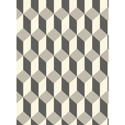 Delano Grey And Black by Cole & Son Designer Wallcovering