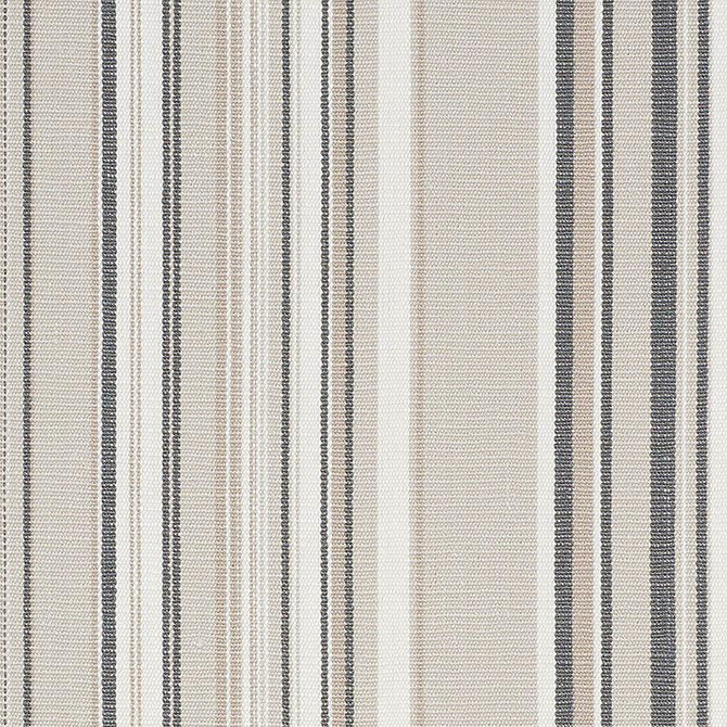Ponderosa Stripe Natural 76631 by Schumacher Designer Fabric Indoor/Outdoor Linen 14.0" - Swanky Fabrics -