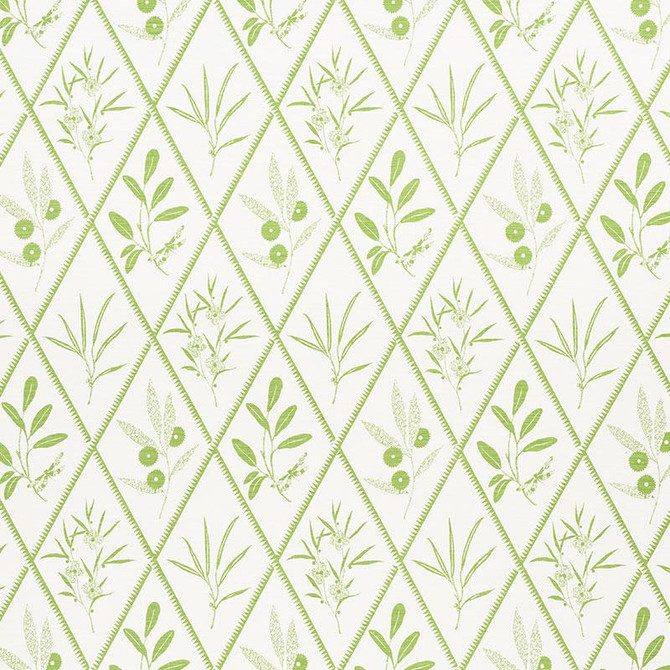 Endimione Leaf 177641 by Schumacher Designer Fabric Charlap Hyman & Herrero 13.25" - Swanky Fabrics -
