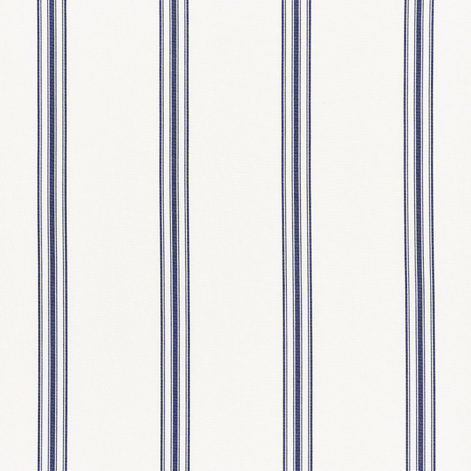 Gainsbourg Navy 72033 by Schumacher Designer Fabric Vogue-Living 63% Cotton, 37% Bamboo - Horizontal: 3.5 and Vertical: - 54.75 - Swanky Fabrics -