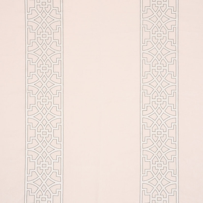 Don'T Fret Blush Conch 66183 by Schumacher Fabric Schumacher Fabric Don'T Fret Blush Conch 66183Fabric LINEN 73% INDIA </p><p>Repeat: H: HORZ. 27" (69CM) , V: VERT. 7 3/4" (20CM) 55 - Fabric Carolina -