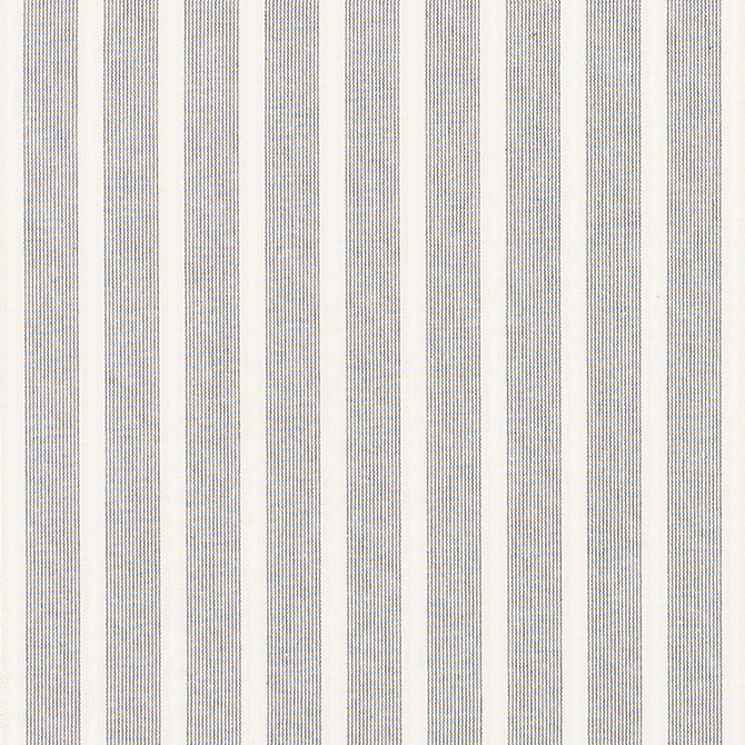 Jean Stripe Grey 71380 by Schumacher Designer Fabric Essentials-Stripes-Ii 100% Cotton - Horizontal: 1 and Vertical: - 54 - Swanky Fabrics -