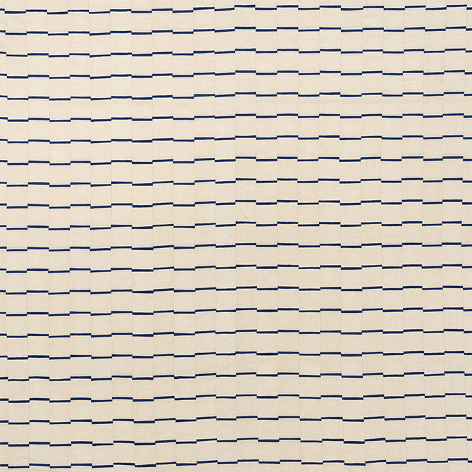 Lines Blue 71211 by Schumacher Fabric Schumacher Fabric Lines Blue 71211Fabric LINEN 45% INDIA </p><p>Repeat: H: HORZ. 4 1/2" (11CM) , V: VERT. 2 3/8" (6CM) 53 - Fabric Carolina -