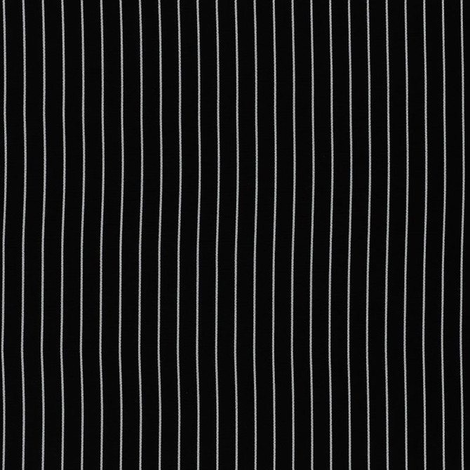 Positano Stripe Black & White 70910 by Schumacher Designer Fabric Riviera 100% Solution Wyzenbeek 30,000 Horizontal: 1.25 and Vertical: - 56 - Swanky Fabrics -