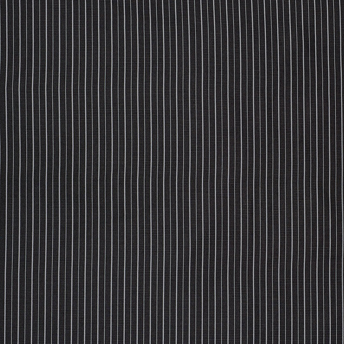 Ostia Stripe Black & White 70891 by Schumacher Designer Fabric RIVIERA INDOOR/OUTDOOR SOLUTION DYED ACRYLIC 100% ITALY WYZENBEEK 30,000 </p><p>Repeat: Horizontal: 1 1/8" (3CM) and Vertical: 60 - Swanky Fabrics -