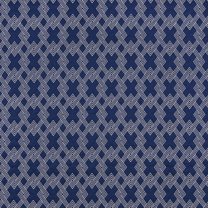 Hix Navy 70142 by Schumacher Designer Fabric Clique 43% Cotton, 24% Spun, 4% Spun, 29% Polywadding - Horizontal: 4.5 and Vertical: 6.25 50.5 - Swanky Fabrics -