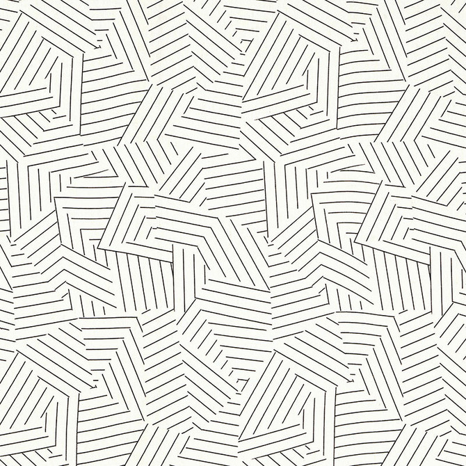 Deconstructed Stripe Black 176050 by Schumacher Designer Fabric MILES REDD LINEN 100% CHINA WYZENBEEK 15,000 </p><p>Repeat: Horizontal: 13 1/2" (34CM) and Vertical: 18" (46CM) 54 - Swanky Fabrics -