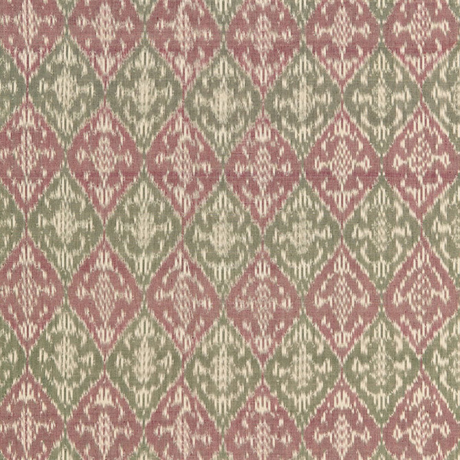 Varanasi Cotton Ikat Mulberry 66950 by Schumacher Fabric Schumacher Fabric Varanasi Cotton Ikat Mulberry 66950Fabric COTTON 100% INDIA </p><p>Repeat: H: HORZ. 4 1/4" (11CM) , V: VERT. 7 1/8" (18CM) 52 - Fabric Carolina -