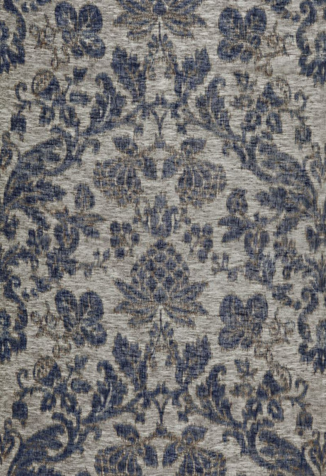 Shalimar Sheer Indigo 175410 by Schumacher Designer Fabric Au-Naturel 100% Linen - Horizontal: 26 and Vertical: 23 52 - Swanky Fabrics -