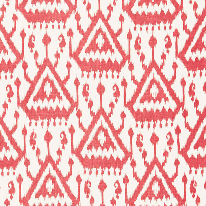 Vientiane Ikat Coral 175020 by Schumacher Fabric Schumacher Fabric Vientiane Ikat Coral 175020Fabric LINEN 100% UNITED KINGDOM </p><p>Repeat: H: HORZ. 6 3/4" (17CM) , V: VERT. 12 5/8" (32CM) 54 - Fabric Carolina -