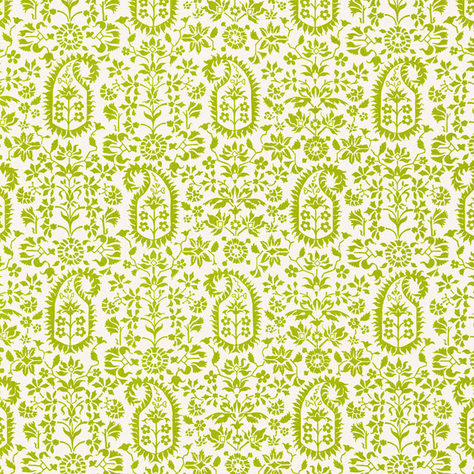 Kalika Paisley Print Palm 174860 by Schumacher Designer Fabric CHROMA LINEN 100% UNITED KINGDOM </p><p>Repeat: Horizontal: 18" (46CM) and Vertical: 12" (30CM) 54 - Swanky Fabrics -