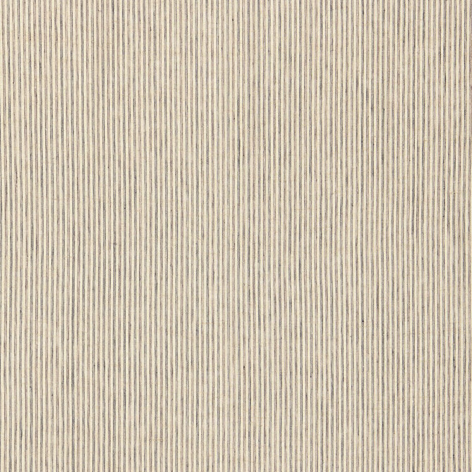 Mackay Linen Stripe Ash 65991 by Schumacher Designer Fabric ESSENTIALS: SHEERS & CASEMENTS I LINEN 98% COTTON 2% INDIA </p><p>Repeat: Horizontal: 5/8" (2CM) and Vertical: 54 - Swanky Fabrics -