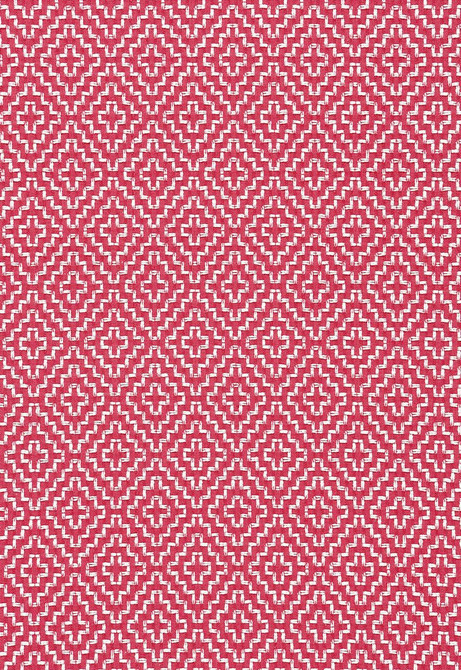 Soho Weave Raspberry 65620 by Schumacher Designer Fabric Essentials-Small-Scale-Upholstery-Fabrics 100% Cotton Martindale 18,000 Horizontal: 2.25 and Vertical: 3.25 56 - Swanky Fabrics -