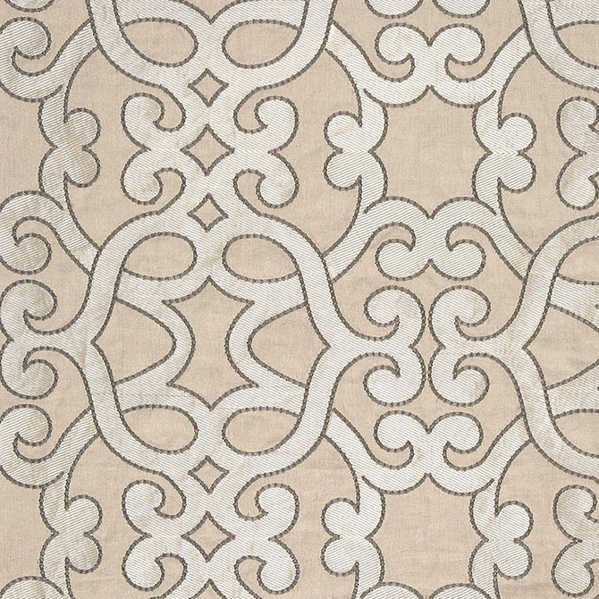 Amboise Linen Embroidery Greige 65181 by Schumacher Fabric Schumacher Fabric Amboise Linen Embroidery Greige 65181Fabric LINEN 61% INDIA </p><p>Repeat: H: HORZ. 16 3/4" (43CM) , V: VERT. 15" (38CM) 50 - Fabric Carolina -