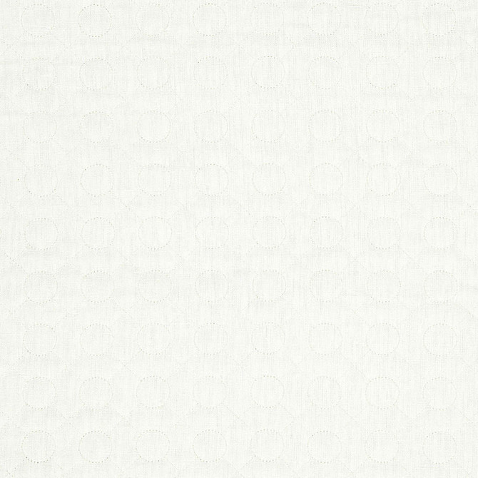 Arles Embroidery Oyster 65001 by Schumacher Designer Fabric AU NATUREL See Sample INDIA LIGHT DUTY </p><p>Repeat: Horizontal: 1 3/8" (3CM) and Vertical: 1 3/8" (3CM) 50 1/2" WIDE (128CM) - Swanky Fabrics -