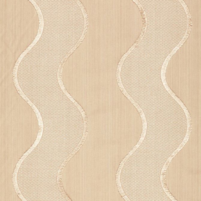 Wavelength Pebble 63701 by Schumacher Designer Fabric MODERN GLAMOUR See Sample ITALY LIGHT DUTY </p><p>Repeat: Horizontal: 9" (23CM) and Vertical: - 54 1/2" WIDE (138CM) - Swanky Fabrics -