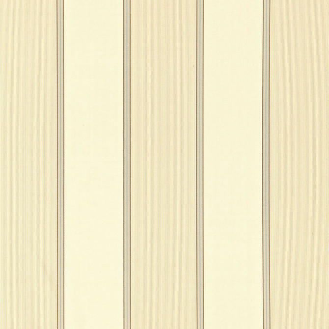 Sophia Silk Stripe Champagne 52712 by Schumacher Designer Fabric BEEKMAN SILKS (STRIPES) F06 See Sample INDIA NOT APPLICABLE </p><p>Repeat: Horizontal: 6" (15CM) and Vertical: - 54 2/8" WIDE (138CM) - Swanky Fabrics -