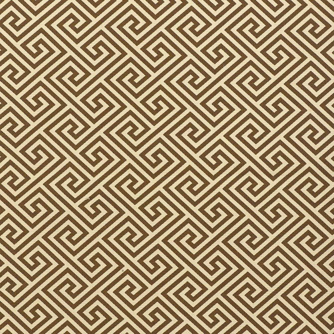 St. Tropez Teak 62906 by Schumacher Designer Fabric PLEIN AIR II INDOOR/OUTDOOR POLYOLEFIN 100% UNITED STATES OF AMERICA WYZENBEEK 51,000 </p><p>Repeat: Horizontal: 3 3/8" (9CM) and Vertical: 3 1/8" (8CM) 54 - Swanky Fabrics -