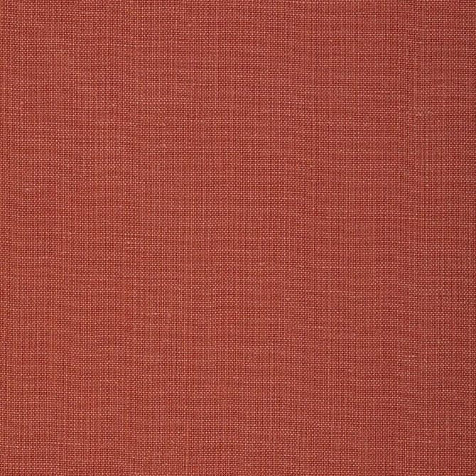Gweneth Linen Tomato Red 50828 by Schumacher Designer Fabric Perfect Basics: Linen - Swanky Fabrics -
