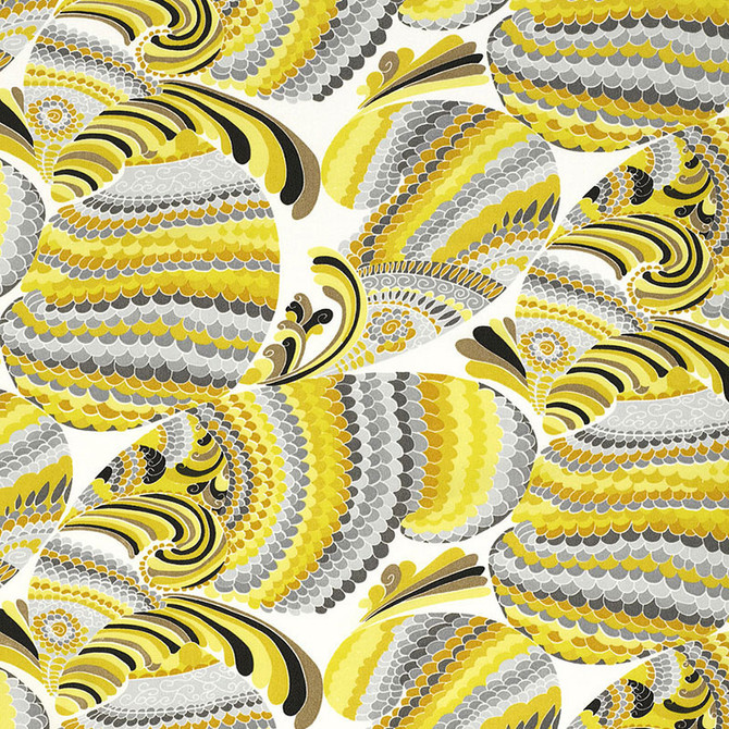 Pisces Print Driftwood 174332 by Schumacher Designer Fabric INDOOR OUTDOOR PRINTS ACRYLIC DUCK 100% UNITED STATES OF AMERICA WYZENBEEK 15,000 </p><p>Repeat: Horizontal: 17 1/4" (44CM) and Vertical: 18" (46CM) 51.875 - Swanky Fabrics -
