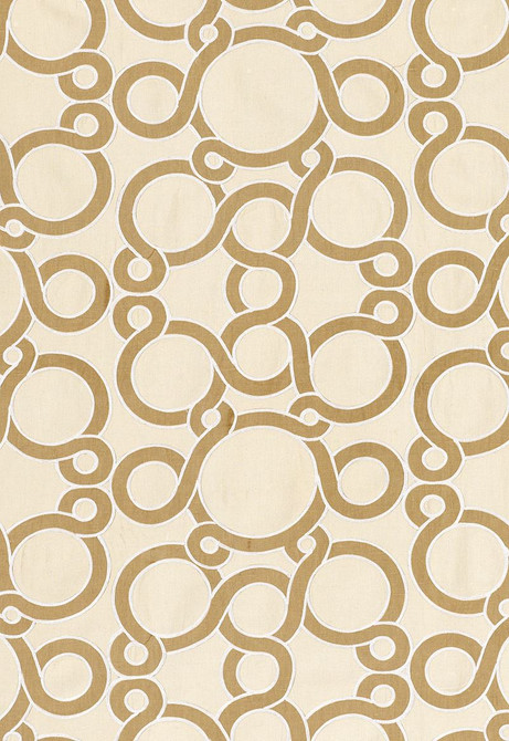 Conundrum Biscuit 174171 by Schumacher Designer Fabric Celerie-Kemble 31% Cotton, 47% Linen, 22% Rayon - Horizontal: 13.375 and Vertical: 17.125 53.25 - Swanky Fabrics -