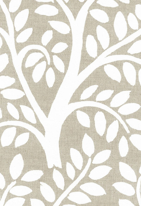 Temple Garden Beaches 173582 by Schumacher Designer Fabric Jamie-Drake 55% Linen, 45% Cotton Wyzenbeek 40,000 Horizontal: 27 and Vertical: 48 54 - Swanky Fabrics -
