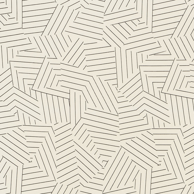 Deconstructed Stripe II Black 176700 by Schumacher Designer Fabric Indooroutdoor-Prints-Wovens 100% Acrylic - Horizontal: - and Vertical: 18 54 - Swanky Fabrics -