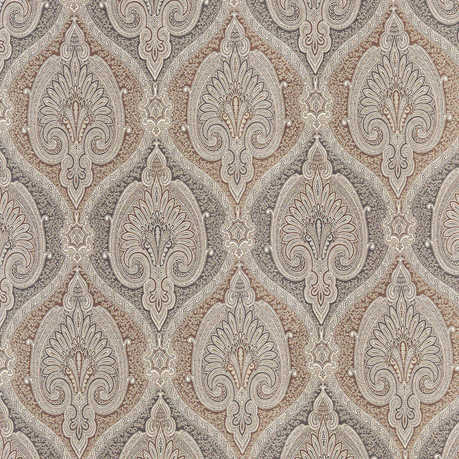Odalisque Tabac 68920 by Schumacher Designer Fabric 125TH ANNIVERSARY See Sample ITALY MEDIUM DUTY </p><p>Repeat: Horizontal: 26" (66CM) and Vertical: 39 3/4" (101CM) 52" WIDE (132CM) - Swanky Fabrics -