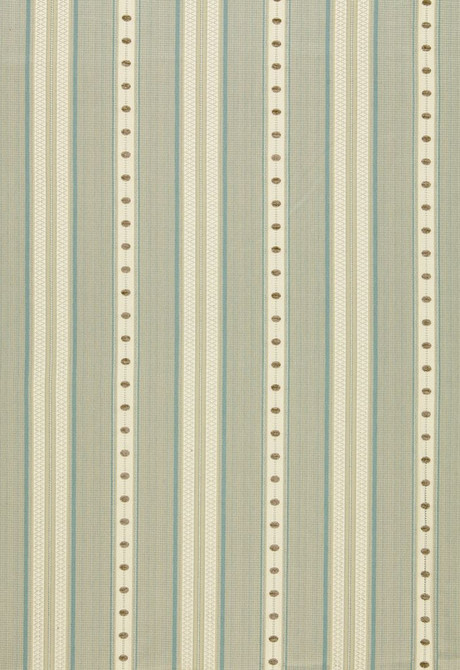 Francesca Stripe Moonstone 64750 by Schumacher Designer Fabric Chroma 76% Cotton, 21% Viscose, 3% Acrylic Martindale 6,000 Horizontal: 6.75 and Vertical: 1 54 - Swanky Fabrics -