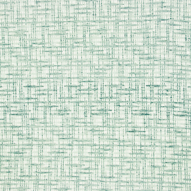 Kikuchi 1 Opal by Stout Designer Fabric COMFORTABLE LIVING LAGOON/TEAL 100%POL INDIA Horizontal: 6.75 and Vertical: 17 54 in - Swanky Fabrics -
