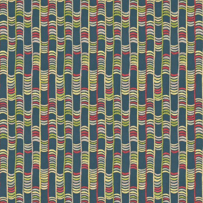 Hitherto 1 Festival by Stout Fabric Stout Fabric Hitherto 1 FestivalFabric RAINBOW LIBRARY LAKE/INDIGO INDIA </p><p>Repeat: H: 6.375, V: 12.875 51.87 in - Fabric Carolina -