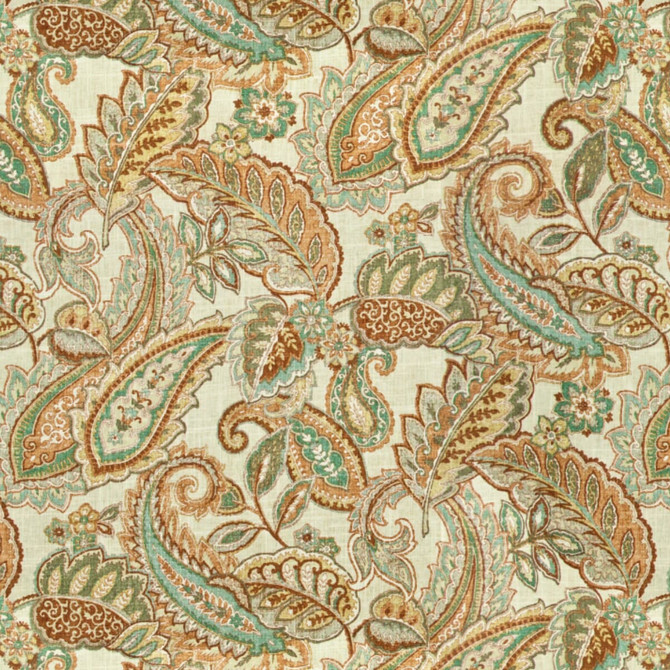 Maderia 2 Shoreline by Stout Designer Fabric Rainbow Library Spa/Teal 55% Linen 45% Spun Viscose SOUTH KOREA CATB 117-2013 WYZENBEEK 12 000 DOUBLE RUB WEAR TEST (MEDIUM DUTY) Horizontal: 27 and Vertical: 25.25 56 in - Swanky Fabrics -