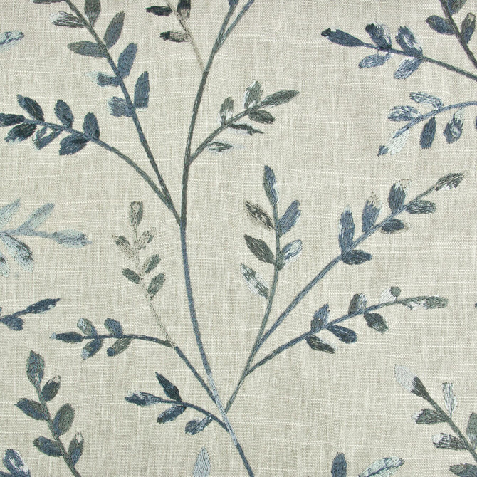 Falcon 3 Slate by Stout Designer Fabric COLOR MY WINDOW CHAMBRAY/ROYAL 58%COT 42%POL %VEMB INDIA FLAME RETARDANT-N.F.P.A. 260A CLASS 1 CATB 117-2013 WYZENBEEK 9 000 DOUBLE RUB WEAR TEST (MEDIUM DUTY) Horizontal: 17 and Vertical: 18.5 51 in - Swanky Fabrics -