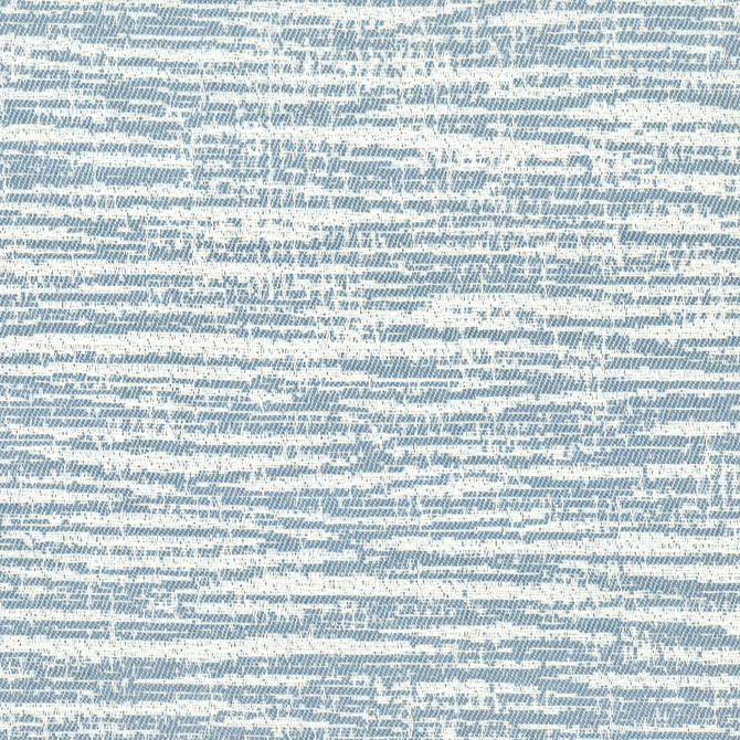 Bizette 2 Sky by Stout Designer Fabric COMFORTABLE LIVING BLUEBIRD/INDIGO 60%SVI 40%POL USA Horizontal: 13.75 and Vertical: 11 54 in - Swanky Fabrics -