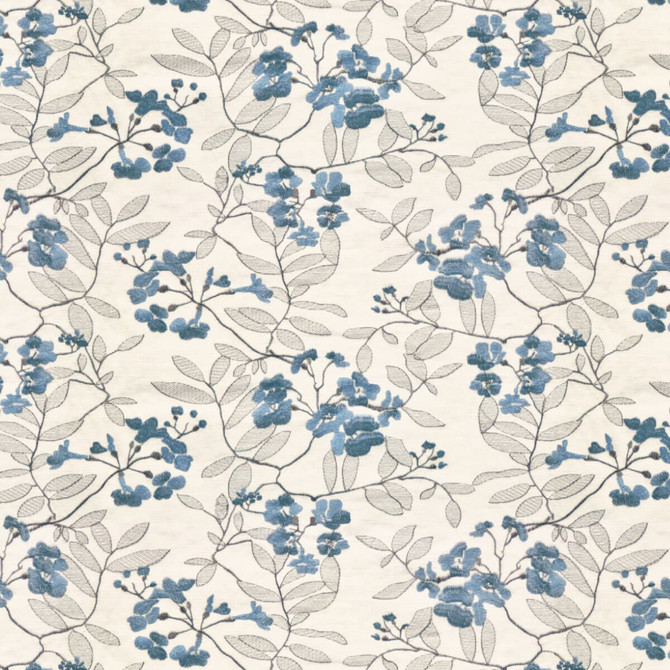 Monti 2 Delft by Stout Designer Fabric COLOR MY WINDOW SEAGLASS/GLACIER 100%POL CHINA Horizontal: 17.5 and Vertical: 11.5 56 in - Swanky Fabrics -