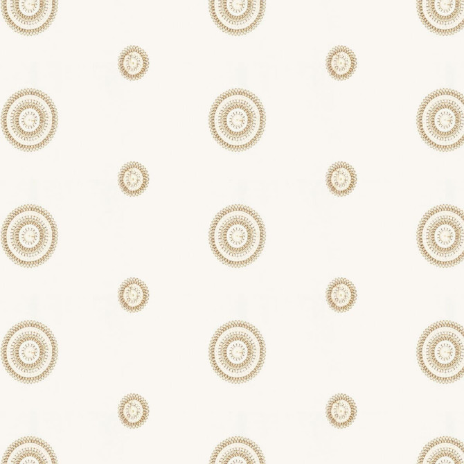 Doyle 1 Champagne by Stout Designer Fabric COLOR MY WINDOW EMBROIDERY/SNOW 65%COT 35%POL CHINA </p><p>Repeat: 6 59 in - Swanky Fabrics -