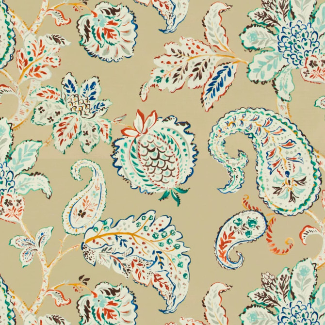 Abloom 2 Khaki by Stout Designer Fabric COMFORTABLE LIVING IVORY/SAND 100%COT PERU CATB 117-2013 FLAME RETARDANT-U.F.A.C. CLASS 1 WYZENBEEK 24 000 DOUBLE RUB WEAR TEST (HEAVY DUTY) Horizontal: 27 and Vertical: 25.25 54 in - Swanky Fabrics -