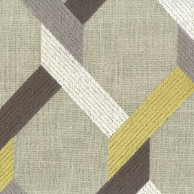 Katanga 1 Grey by Stout Designer Fabric EMBROIDERY IV 41%POL 30%COT 29%SVI %PEMB INDIA FLAME RETARDANT-U.F.A.C. CLASS 1 WYZENBEEK 24 000 DOUBLE RUB WEAR TEST (HEAVY DUTY) </p><p>Repeat: 9 52.5 in - Swanky Fabrics -