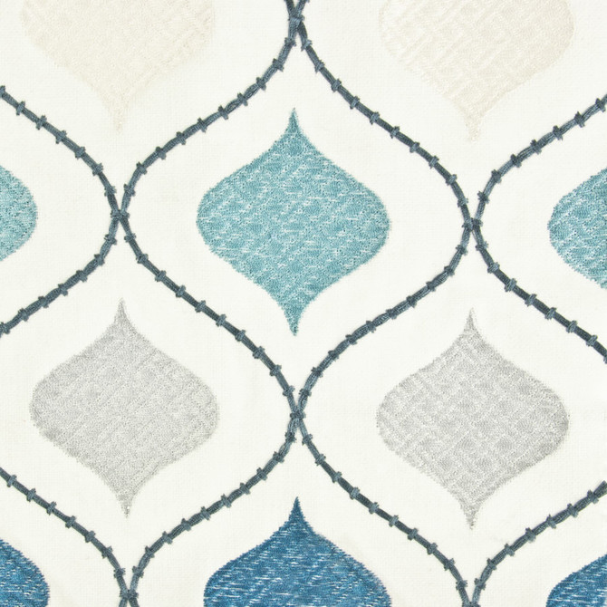 Ogee 3 Pacific by Stout Fabric Stout Fabric Ogee 3 PacificFabric RAINBOW LIBRARY BLUEBERRY/DENIM INDIA </p><p>Repeat: H: 4.250, V: 9.250 52 in - Fabric Carolina -