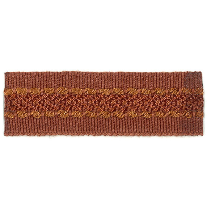 Potter 2 Paprika by Stout Designer Trim Art Of Design Trim-2 Tapes 100% Spun Viscose CHINA Horizontal: 0 and Vertical: 0 1 in - Swanky Fabrics -