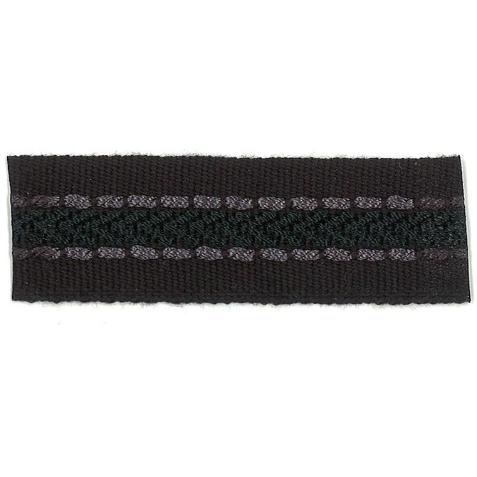 Potter 9 Ebony by Stout Designer Trim ART OF DESIGN TRIM-2 TAPES 100%SVI CHINA </p><p>Repeat: 0 1 in - Swanky Fabrics -